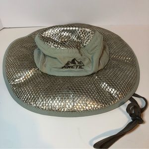 Arctic Hat With Reflective Brim. One Size